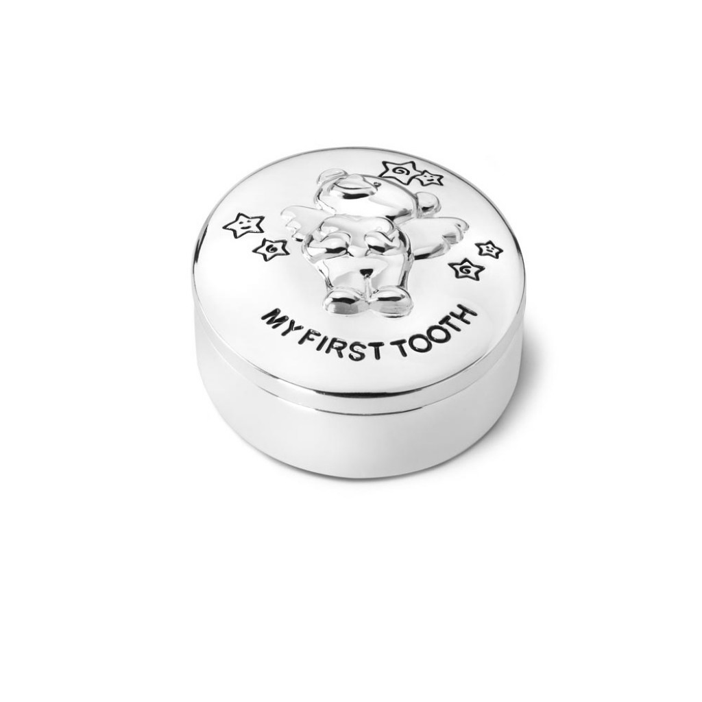 Zilverstad Krabička na první zoubek Medvídek Twinkle