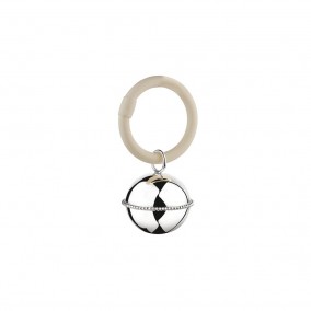 Zilverstad Chrastítko Kulička s perličkami (925)