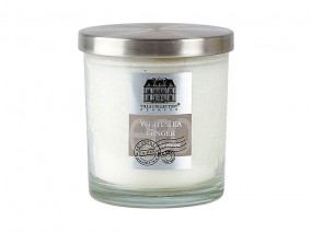 Villa Collection Vonná svíčka ve skleněné dóze s víkem White Tea Ginger (45 hodin)