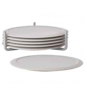 Zone Denmark Podložky pod hrnek se stojánkem (6 ks) Singles Warm Grey