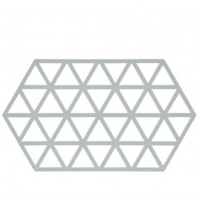 Zone Denmark Silikonová podložka pod horké Triangles Nordic Sky