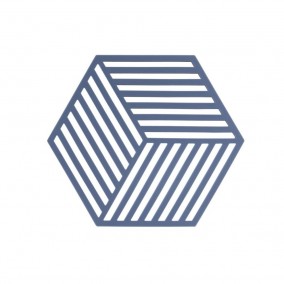 Zone Denmark Silikonová podložka pod horké Hexagon Denim