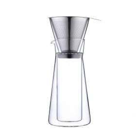 Pomalý prokapávač kávy a French press Piazza 600ml (2v1)