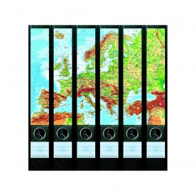 Samolepky na šanony Europe/6