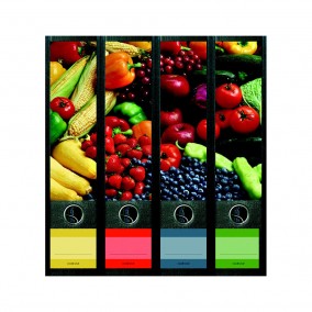 Samolepky na šanony Fruit & Vegetables