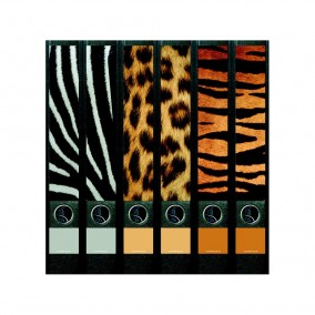 Samolepky na šanony Safari