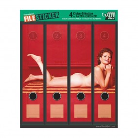 Samolepky na šanony Woman Only