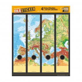 Samolepky na šanony Europe