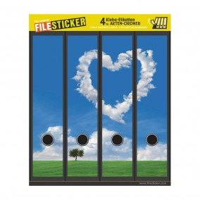 Samolepky na šanony Love Sky