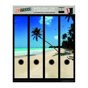 Samolepky na šanony Beach Holiday