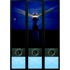 Samolepky na šanony Lenticular Lighthouse Day & Night