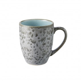 Bitz Kameninový hrnek s ouškem 30cl Grey/Light Blue