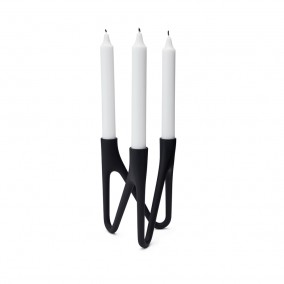 Morsø Svícen ROOTS Black