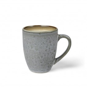 Bitz Kameninový hrnek s ouškem 30cl Grey/Creme