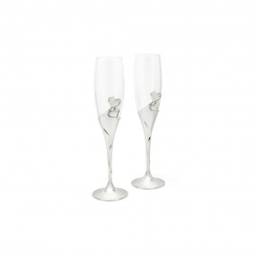 Zilverstad Set 2 sklenic na sekt