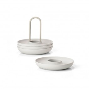 Zone Denmark Kalíšek na vajíčko Singles Warm Grey (4 ks)