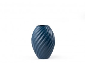 Morsø Váza RIVER Matt Blue 16 cm