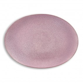 Bitz Ovální servírovací mísa 45x34cm Grey/Light Pink