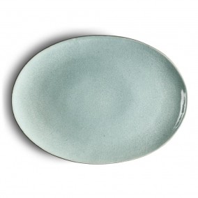 Bitz Ovální servírovací mísa 45x34cm Grey/Light Blue
