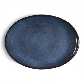 Bitz Ovální servírovací mísa 45x34cm Black/Dark Blue