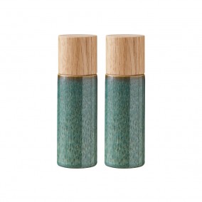 Bitz Sada 2 mlýnků na sůl a pepř 17cm Green