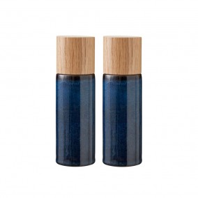 Bitz Sada 2 mlýnků na sůl a pepř 17cm Blue
