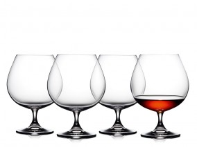 Lyngby Glas Sklenice Cognac 69cl (sada 4 ks)