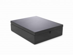 Bredemeijer Krabička na čaj Black (9 přehrádek)