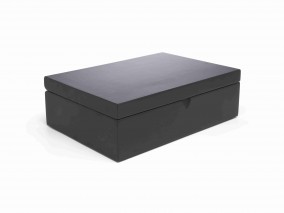 Bredemeijer Krabička na čaj Black (6 dóz na sypaný čaj)