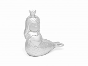 Zilverstad Kasička Mořská panna