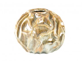 Villa Collection Váza Lilje Sand/Light Blue 18 cm