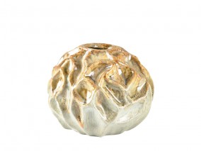 Villa Collection Váza Lilje Sand/Light Blue 16 cm