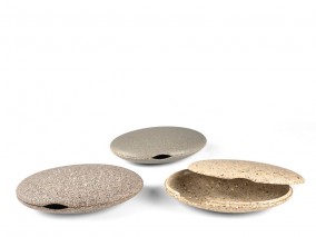 Villa Collection Dekoračný box s víkem Sten (3 druhy) Nature