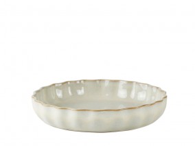 Villa Collection Zapékací mísa na koláč Gera Cream 1,5l