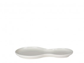 Porcelánový servírovací tác 28x16cm Cream
