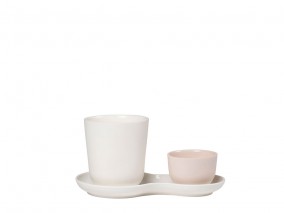 Servírovací porcelánová sada Coffee & Sweets Cream