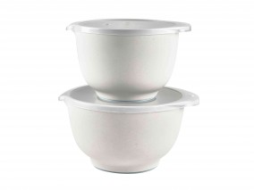 Rosti Kuchyňská mísa Margrethe Pebble s víkem 2+3 l White