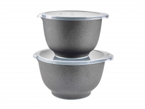 Rosti Kuchyňská mísa Margrethe Pebble s víkem 2+3 l Black
