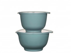 Kuchyňská mísa s víkem 2+3L Margrethe Nordic Green