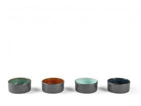 Bitz Sada servírovacích mini misek 7,5 cm Black/Mix (4 ks)