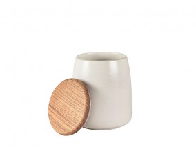 Bitz Dóza s víkem 16,5cm Matte Cream