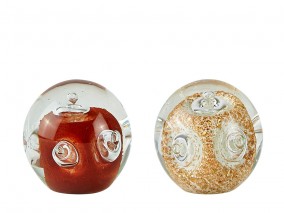 Villa Collection Těžítko (2 druhy) Brown 8x8 cm