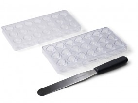 Sada na tvorbu čokoládových pralinek (3 ks)