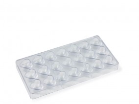 Blomsterbergs Forma na tvorbu čokoládových pralinek Srdíčko