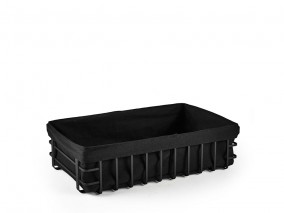 Holm Košík na pečivo 40 x 25 x 10 cm Black