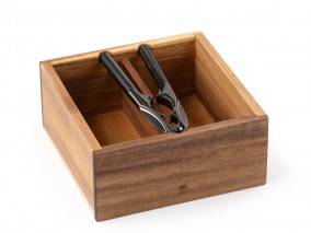 Holm Louskáček na ořechy s dózou 17x17x8 cm