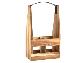 Nosič na 2 láhve 23x10x37 cm