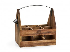 Holm Nosič na pivo s otvírákem XL 30x18x30 cm