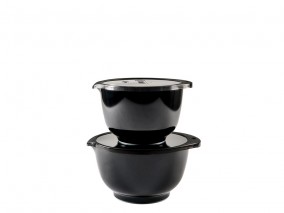 Rosti Kuchyňská mísa Margrethe s víkem 2+3 l Black Edition