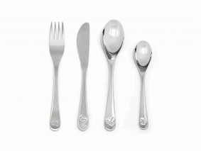 Zilverstad Příbor Nature friends, sada 4 ks